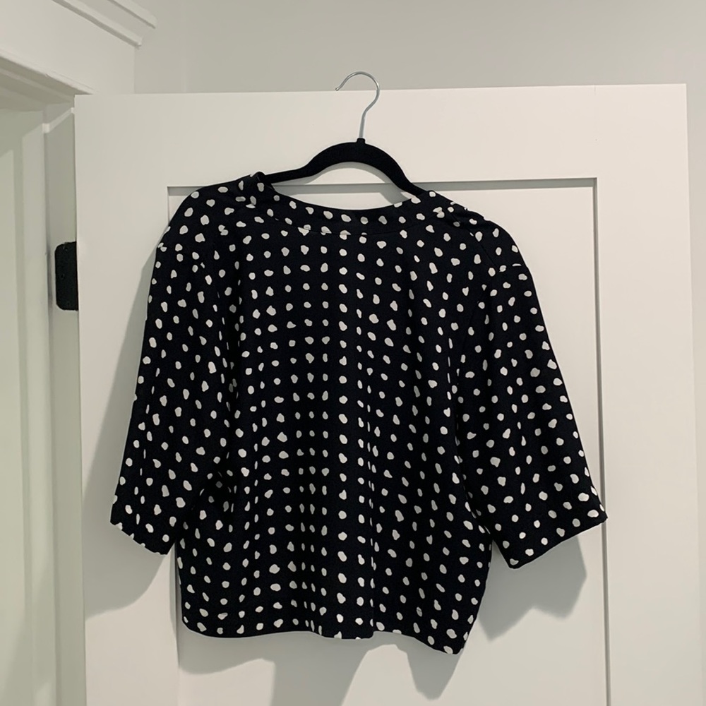 Polka dot crop top